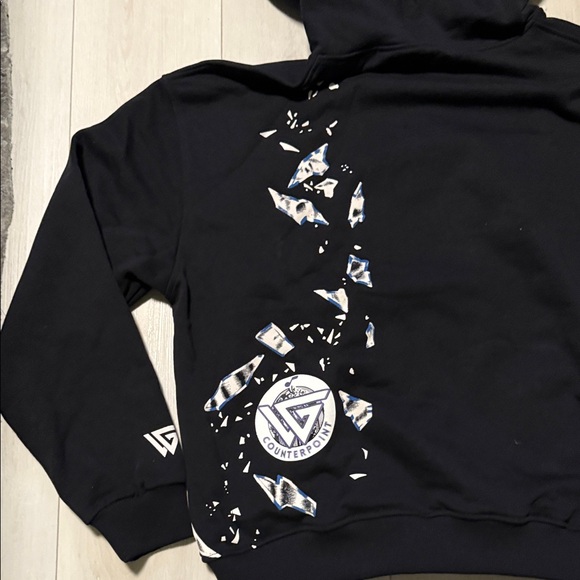 Men’s Woodn Grail Utah Jazz Black Graphic Pullover Hoodie Size Large - Picture 7 of 10